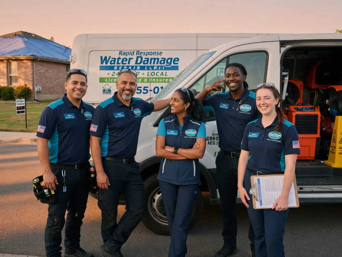 Water Damage Restoration company in Round Top, TX